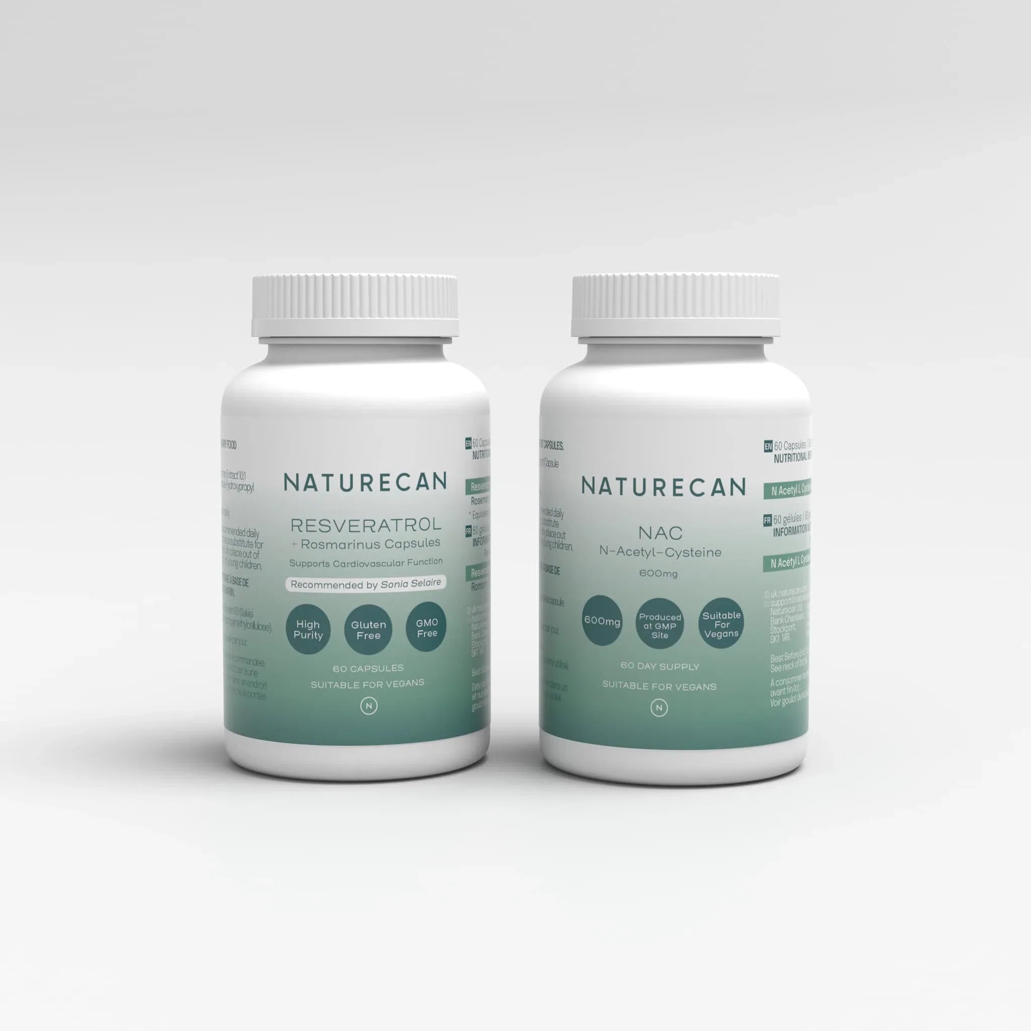 NAC y Resveratrol de Naturecan