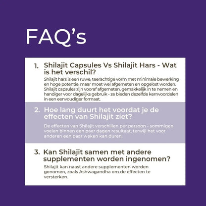 Shilajit Capsules