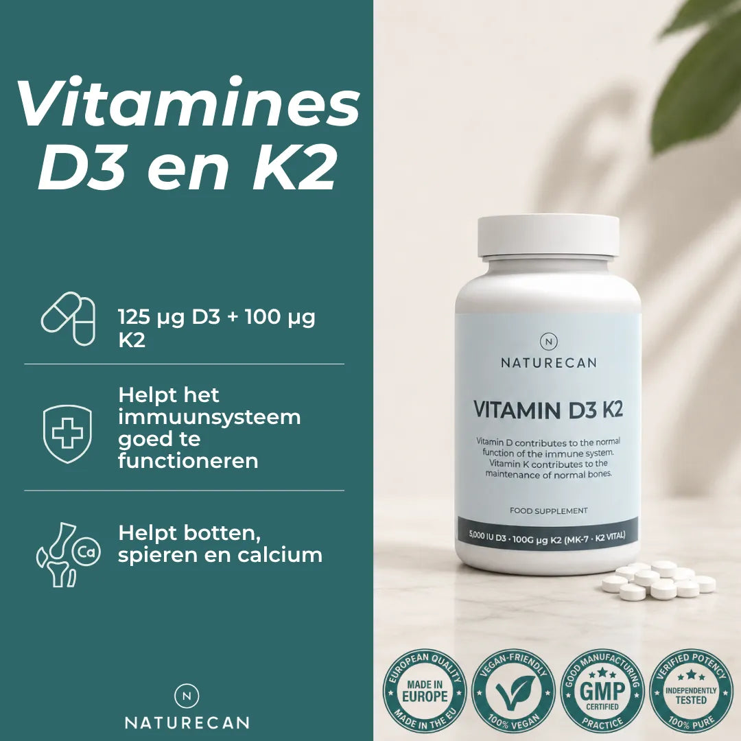 Vitamin D3 & K2